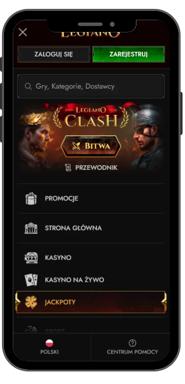 menu Legiano
