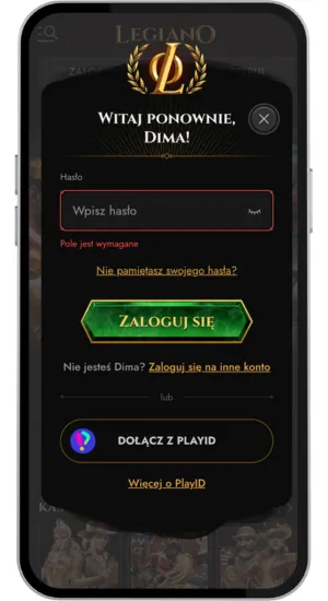 Wprowadź swoje dane